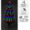 DECORATIEVE KERSTBOOM - Led - Kunststof - Multi - 120x58 cm