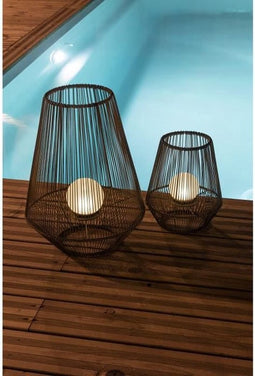 Decoratieve lantaarn H30 - parelbol - GALIX