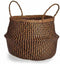 Decoratieve Mand Bruin Zwart Russen 8 L 36 x 30 x 36 cm (8 Stuks)