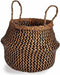 Decoratieve Mand Zwart Natuurlijk Russen 8 L 31 x 38 x 31 cm (8 Stuks)