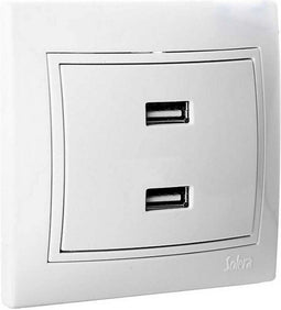 Decoratieve omlijning voor lichtschakelaar Solera erp2usbu