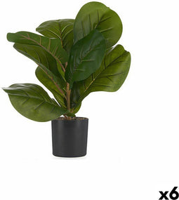 Decoratieve plant 9,5 x 42 x 9,5 cm Plastic 6 Stuks