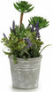 Decoratieve plant Bloemenveld Kurk Plastic 10 x 25 x 10 cm (12 Stuks)