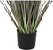 Decoratieve plant DKD Home Decor 45 x 45 x 140 cm Metaal Oranje Groen Bordeaux PVC (2 Stuks)