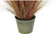 Decoratieve plant DKD Home Decor Kubus 30 x 30 x 106 cm Oranje Polyethyleen Bordeaux Blik (2 Stuks)