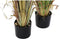 Decoratieve plant DKD Home Decor Polyethyleen Groen Bordeaux PVC 40 x 40 x 120 cm Mosterd (2 Stuks)