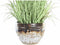 Decoratieve plant DKD Home Decor Porselein Roze Polyethyleen Geel 20 x 20 x 66 cm (2 Stuks)