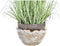 Decoratieve plant DKD Home Decor Vaas Porselein Roze Licht Roze PVC (20 x 20 x 78 cm) (2 Stuks)