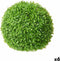 Decoratieve plant Lakens Klot Plastic 27 x 27 x 27 cm (6 Stuks)