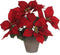 Decoratieve plant Mica Decorations Rood PVC