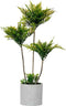 Decoratieve plant Palmboom 20 x 70 x 20 cm Grijs Cement Groen Plastic (4 Stuks)