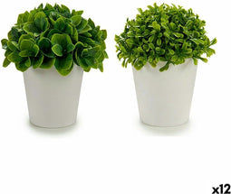 Decoratieve plant Plastic 13 x 17 x 13 cm (12 Stuks)