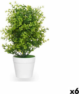 Decoratieve plant Plastic Groot (6 Stuks)