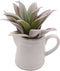 Decoratieve plant Versa Keramisch Plastic 11,43 x 11,94 x 11,43 cm