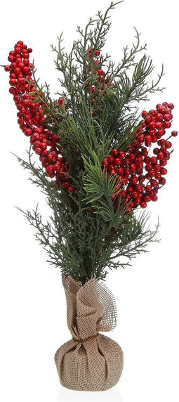 Decoratieve plant Versa Linnen Metaal Plastic Cement 18 x 50 x 18 cm