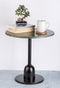 Decorationable - Bijzettafel Gordon - Groen/Zwart - 46x46x48cm (LxBxH)