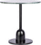 Decorationable - Bijzettafel Gordon - Groen/Zwart - 46x46x48cm (LxBxH)