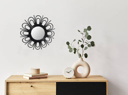Decorationable | Wandspiegel Anna rotan