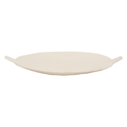 Decorative bowl Javi White / Aluminium casted