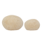 Decorative object stone Calcolo, set of 2 Natural / Ecomix