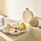 Decorative object stone Calcolo, set of 2 Natural / Ecomix