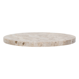 Decorative plate Tasanne Natural / Marble