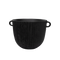 Decorative pot Confit Black Black / Ceramic