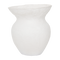Decorative vase Alano, XL White / Cotton maché