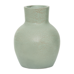 Decorative vase Brisa Green / 50% recycl. / 50% virgin ceramics