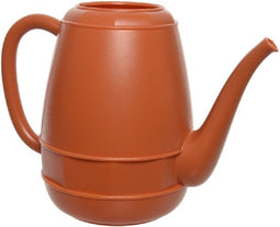 Decoris Gieter - 1,8 liter - terra bruin - kunststof - plantengieter - 30 x 15 x 20,5 cm