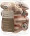 Decoris Glazen Hartjes Kersthangers - 40 mm - Poederroze - 2 x 12 Hartjes