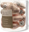 Decoris Glazen Hartjes Kersthangers - 40 mm - Poederroze - 2 x 12 Hartjes