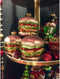 Decoris Kerst Ornament Hamburger 9x10,3cm