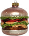 Decoris Kerst Ornament Hamburger 9x10,3cm
