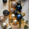 Decoris Kerstballen - 26x st - goud - 6-8-10 cm - kunststof - kerstversiering