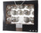 Decoris kerstballen mix - 42 Stuks - Glas - Zilver