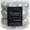Decoris kerstballenmix - 24 stuks - 2,5cm - Glas - Transparant