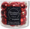 Decoris kerstballenmix - 24 stuks - 2,5cm - Glas - Transparant