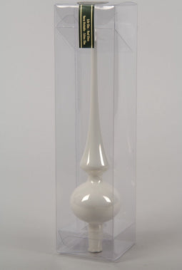 Decoris Piek glas 26cmwinterwit