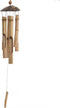 Decoris Windgong van bamboe hout - D10 x H63 cm