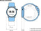 Samsung SM-R500 - Galaxy Watch Active - IP68 waterdicht - Goud