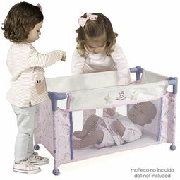 DeCuevas 50051 Łóżeczko turystyczne dla lalek GALA 2023