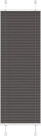 vidaXL - Plissé - rolgordijn - 45x150 - cm - stofbreedte - 44,4 - cm - polyester - zwart