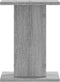 vidaXL - Speakerstandaards - 2 - st - 30x30x40 - cm - bewerkt - hout - grijs - sonoma