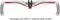 Deda Stuurbocht Gera Gravel 460mm POB 31,7mm carbon