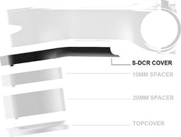 Dedacciai Cover Superbox 110mm nylon zwart