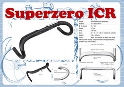 Dedacciai Stuurbocht Superzero DCR carbon white 46 cm ( B-B )