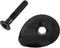Dedacciai Vinci topcap zwart met m6x35 alu bout