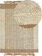 DEDEMLI - Modern vloerkleed - Beige - 160 x 230 cm - Jute