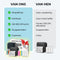 Mini Printer - Mobiele Fotoprinter - 300 DPI - Bluetooth - Incl. 1 Harde Etui + 13 Rollen Papier + 5 Pennen